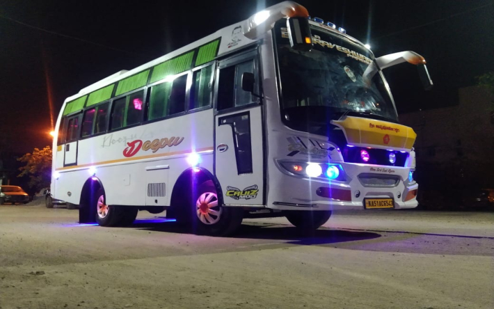  Mini bus- Air- port -pick and drop-bangalore